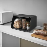 Yamazaki YA05291 bread box Rectangular Black Steel
