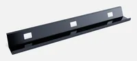 Actiforce Kabelwanne Fix 1150 mm, Schwarz - Material: Stahl - Gewicht: 1 kg - Belastbarkeit: 1 kg - Steh- & Sitzgestelltyp: Tisch Zubehör