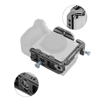 Smallrig HawkLock Quick Release Half Cage für Sony FX3 / FX30 - Detailfarbe: Grau