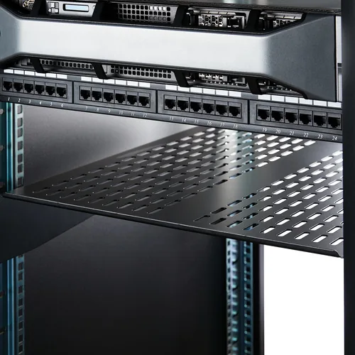 2U 22IN FIXED RACK MOUNT SHELF .