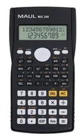 Maul Tischrechner MSC 240 Schwarz - Typ: Wissenschaftlicher Rechner - Stromversorgung: Batteriebetrieb - Detailfarbe: Schwarz - Displaytyp: LCD - Programmierbar: Keine Angaben - Anzahl Zeilen: 2 ×