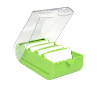 BIELLA Karteikartenbox Bunny A8 20885130U grün 10x6.2x19.5cm