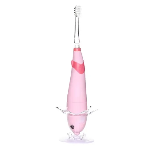 Ailoria Schallzahnbürste Bubble Brush für Kinder, Pink - Zahnbürsten-Art: Schallzahnbürste - Stromversorgung: Batteriebetrieb - Reinigungsmodi: Tägliche Reinigung - Detailfarbe: Pink - Bluetooth: Nein - Anwender: Kinder