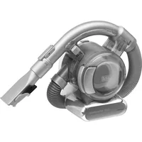 BLACK+DECKER Akku-Handsauger Dustbuster Flexi Silber - Fassungsvermögen: 560 ml - Staubsauger Typ: Akku-Handstaubsauger - Nasswischfunktion: Nein - Ladezeit: 240 min - Max. Laufzeit: 18 min - Spannung: 18 V