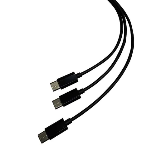 Steelplay Dual Play & Charge Cable For Controllers - Black (PS5)