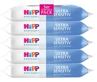 HIPP Feuchttücher Babysanft Ultra sensitiv 5x 48 Stk. - Packungsgrösse: 240 Stück - Körperbereich: Alle Körperbereiche - Produkttyp: Feuchttücher