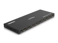 DeLOCK HDMI Splitter 1 x HDMI in to 8 x HDMI out 4K 60 Hz with downscaler