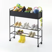 Yamazaki 5279 housekeeping cart Black