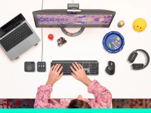 Logitech Maus MX Master 4 for Business - Maus-Typ: Business - Bedienungsseite: Rechtshänder - Maus Features: Logi Bolt-Empfänger - Detailfarbe: Graphit - Schnittstelle: Bluetooth - Verbindungsart: Kabellos