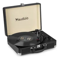 Audizio RP114BK Belt-drive audio turntable Black