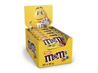 M&M's M&Ms Peanut 24 x 45 g - Produkttyp: Nüsse & Mandeln - Nährwertangabe pro: 100 g - Energiegehalt (in kj): 2143 KJ - Energiegehalt (in kcal): 512 Kcal - Fett: 26 g - Gesättigte Fettsäuren: 10 g
