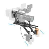 SmallRig 4125B camera rig Aluminium, Polycarbonate (PC), Silicone, Stainless steel, Wood Black, Wood
