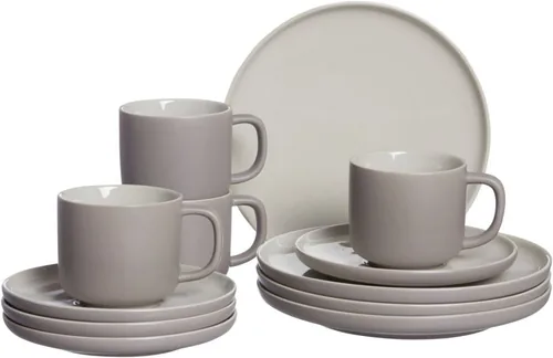 Ritzenhoff & Breker 403053 tableware set 12 Stück(e) Steingut Graubraun