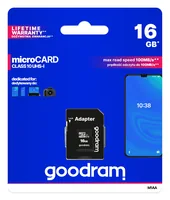 Goodram M1AA-0160R12 memory card 16 GB MicroSDHC Class 10 UHS-I