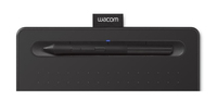 Wacom Stifttablet Intuos S Creative Pen Tablet - Aktive Arbeitsfläche: 152 mm x 95 mm - Anzahl Druckstufen: 4096 × - Detailfarbe: Schwarz matt - Schwarz - Schnittstellen: Micro-USB 2.0 - Display vorhanden: Nein - Kabellos: Nein
