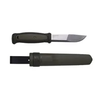 morakniv Survival Knife Kansbol Grün - Funktionen: Outdoor - Grosse Klinge - Klingenlänge: 109 mm - Eigenschaften: Keine Eigenschaft - Zertifikate: Keine Zertifizierung - Zusammenklappbar: Nein - Farbe: Olivgrün
