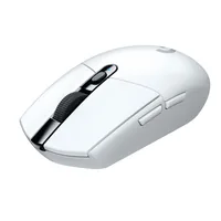 Logitech Gaming-Maus G305 Lightspeed - Maus Features: Ein-/Ausschalter - Scrollrad - Bedienungsseite: Universal - Detailfarbe: Weiss - Gewicht: 99 g - Verbindungsart: Kabellos - Schnittstelle: USB-A