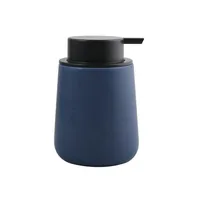 MSV Seifenspender Maonie 320 ml, Dunkelblau matt - Fassungsvermögen: 320 ml - USB-Schnittstelle: Nein - Detailfarbe: Dunkelblau - Wandmontage: Nein - Sensor-Technik: Nein