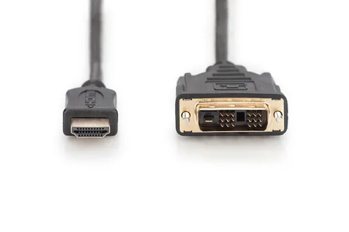 Digitus AK-330300-020-S video cable adapter 2 m HDMI Typ A (Standard) DVI-D Schwarz