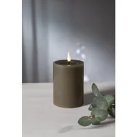 Star Trading LED-Kerze Flamme Flow, Braun - Betriebsart: Batteriebetrieb - Fernbedienung: Nein - Aussenanwendung: Nein - Höhe: 12.5 cm - Timerfunktion: Ja - Set: Nein