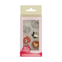 Funcakes Zuckerdekor Safaritiere 12 Stück - Nachhaltigkeit: Nicht angegeben - Packungsgrösse: 35 g - Nährwertangabe pro: 100 g - Energiegehalt (in kcal): 351 Kcal - Energiegehalt (in kj): 1473 KJ - Fett: 0.1 g
