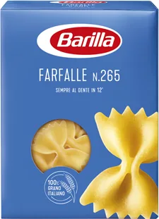 Barilla Farfalle Nr. 265 500 g Short pasta