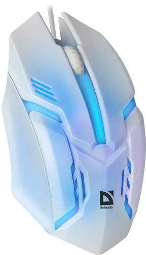 MOUSE DEFENDER CYBER MB-560L WHITE 7-COLORS BACKLIGHT