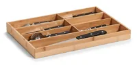 Zeller Present Besteckkasten Bamboo Braun - Detailfarbe: Braun - Ausziehbar: Keine Angaben - Material: Holz