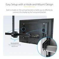 CEILING TV MOUNT - STEEL .