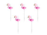 Partydeco Kerze Flamingos 5 Stück - Detailfarbe: Pink - Packungsgrösse: 5 Stück - Motiv: Tiere - Anlass: Geburtstag