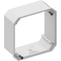 AGRO Aufsatzrahmen 45 mm zu Abzweigdose - Breite: 115 mm - Länge: 115 mm - Tiefe: 45 mm - Schutzklasse: IP20 - Montage: Aufputz - E-Nr.: 155992498