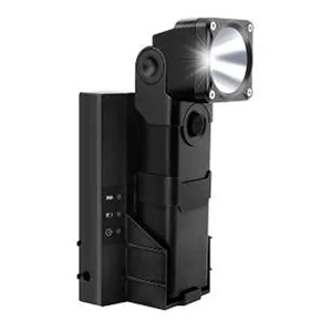 Almat Notscheinwerfer SNAKELIGHT, 3 W - Betriebsart: Akkubetrieb - Externes Netzteil - Notbetriebsdauer: 4 h - Anwendungsbereich: Outdoor - Leuchtmittel mitgeliefert: Ja - Leuchtenfarbe: Schwarz - Lampensockel: LED fest verbaut