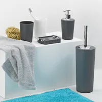Kela Toilettenbürste Marta Schwarz - Art: Toilettenbürsten-Set - Detailfarbe: Schwarz - Detailmaterial: Kunststoff - Grundmaterial: Kunststoff