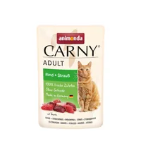 ANIMONDA Carny Adult Beef and ostrich - wet cat food - 85g