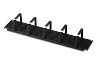 DIGITUS Rangierpanel 2HE 5x Ringe 85x60mm schwarz