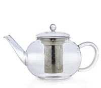 Creano Teekanne 1.6 l, Transparent - Material: Borosilikatglas - Detailfarbe: Transparent - Filtertyp: Edelstahlfilter - Fassungsvermögen: 1.6 l - Kompatible Kochfelder: Manuell - nicht für Kochfelder