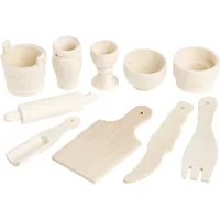 Creativ Company 564701 unfinished craft wood