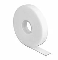Delock Klettband 3 m x 13 mm Weiss - Breite: 13 mm - Länge: 3 m - Produkttyp: Klettband - Ausstattung Kabelmanagement: Set - Wiederverwendbar - Verpackungseinheit: 1 Stück - Material: Kunststoff