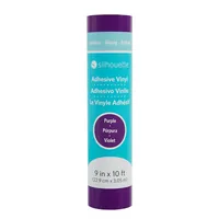 Silhouette Vinylfolie Glossy 22.9 cm Violett - Geeignet für Drucker: Nein - Detailfarbe: Violett - Aussenanwendung: Ja - Selbstklebend: Ja - Aufbügelbar: Nein - Folientyp: Vinylfolie