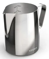 Xavax Milchkännchen Barista, Edelstahl, 600 ml, Silber - Anwendungszweck: Milch - Materialtyp: Metall - Set: Ja