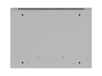 WALL-HUNG RACK CABINET 19"" 4U 600X450 GREY PERFORATED DOOR LANBERG (FLAT PACK)