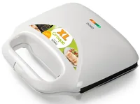 Domo Sandwich-Toaster DO9056C 900 W - Produkttyp: Sandwich-Grill - Höhenverstellbar: Nein - Detailfarbe: Weiss - Leistung: 900 W - Temperatur einstellbar: Nein - Anzahl unterschiedliche Grillplatten: 1