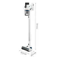 Medion Akku-Stielstaubsauger P400 W+ mit Wischaufsatz - Produkttyp: Multiflächenreiniger - Eigenschaften: Abnehmbarer Wassertank