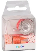 Heyda Washi Tape Triangle Koralle - Detailfarbe: Rot - Länge: 3 m - Set: Ja - Breite: 12 mm
