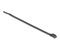Delock Kabelbinder mit flachem Kopf L 205 x B 2,5 mm 100 Stück schwarz