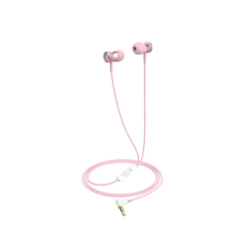 Havit E303P wired headphones pink