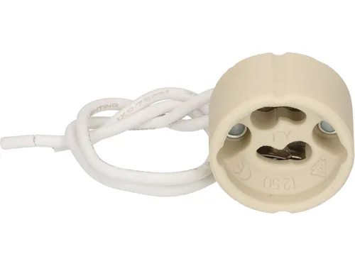 Max Hauri Lampenfassung GU10/GZ10/PTFE Länge: 150 mm - Zubehörtyp: Lampenfassung