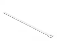 Delock Klettkabelbinder Weiss 300 mm x 12 mm 10 Stück - Breite: 12 mm - Länge: 300 mm - Produkttyp: Klett-Kabelhalter - Ausstattung Kabelmanagement: Wiederverwendbar - Haftend - Verpackungseinheit: 10 Stück - Material: Klettband