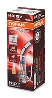 OSRAM H3 NIGHT BREAKER LASER PKW - Länge: 42 mm - Farbtemperatur: Neutralweiss (NW) - Leuchtmittel Technologie: Halogen - Leuchten Art: H3 - Lampensockel: PK22s - Set: Nein