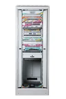 DIGITUS Netzwerkschrank Unique 42HE 2053x800x1000mm grau (Speditionsversand)